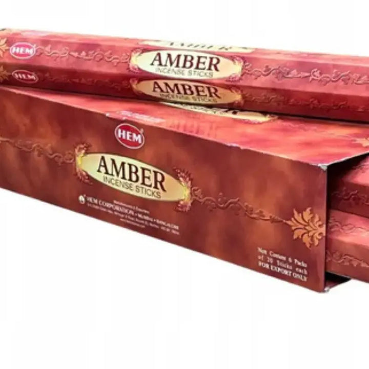 HEM Rökelse Hex AMBER 20 stick islamtrend