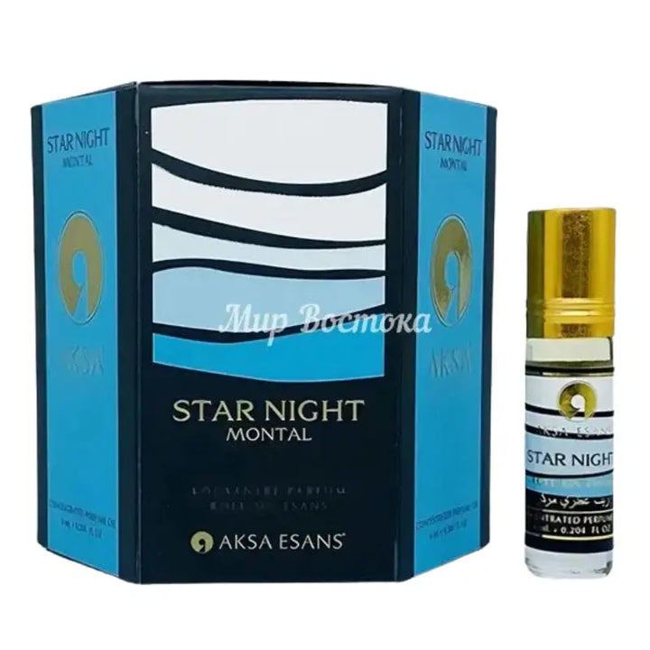 Parfym Star Night Montal (Starry Night) Aksa Esans 6 ml islamtrend